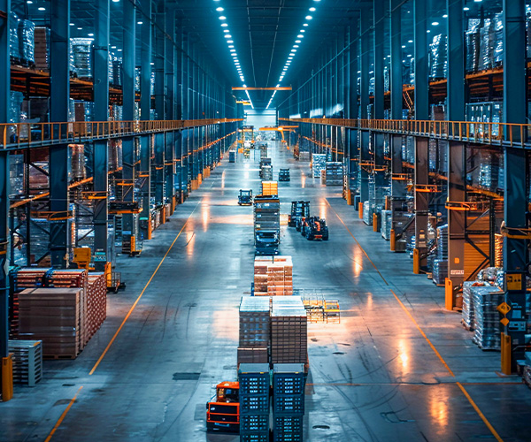 Warehousing and logistics racking fasteners
