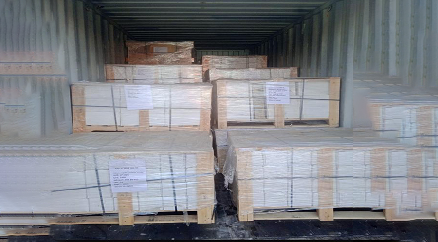 Packed & labelled